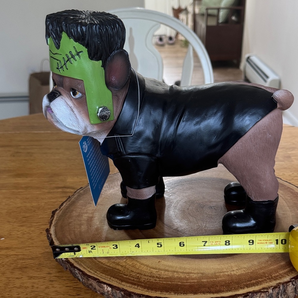 Frankenstein Halloween French Bulldog Decoration for Sale! - Picture 7 of 8